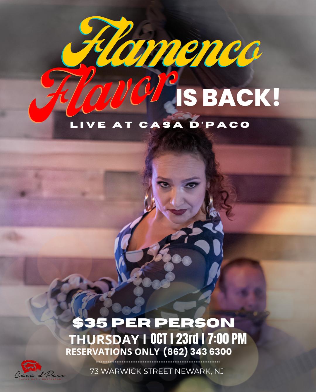 Get Your Flamenco Christmas Edition Tickets | Spanish Tapas